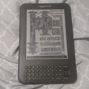 Amazon Kindle with case